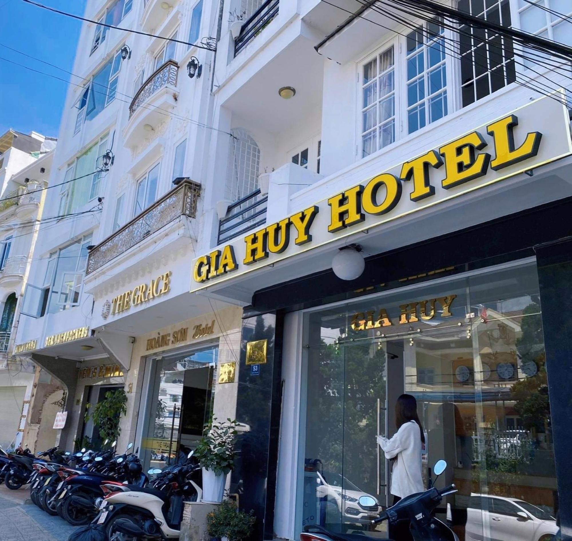 Glory Gia Huy Hotel Dalat Exterior foto